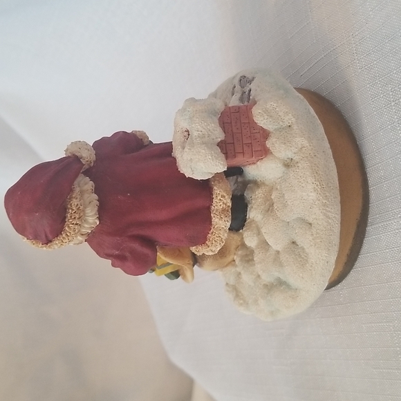 *YANKEE CANDLE CHRISTMAS SANTA JAR TOPPER CANDLE LID - Picture 6 of 6